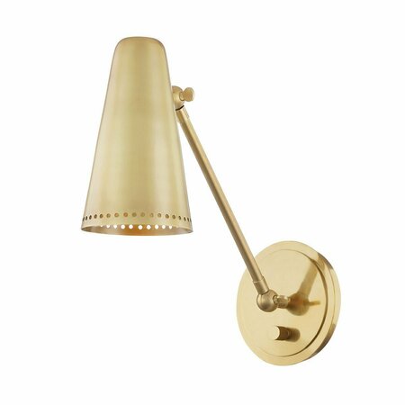 HUDSON VALLEY 1 Light Wall sconce 6731-AGB